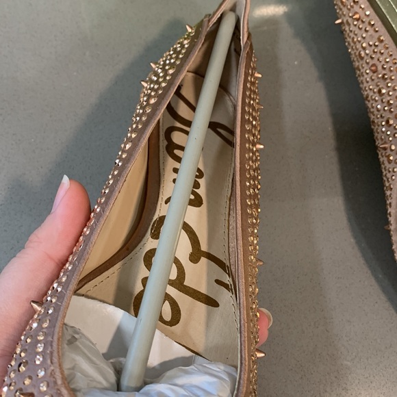 Sam Edelman “Blair” Rhinestone Embellished Ballet Flat - Picture 7 of 8